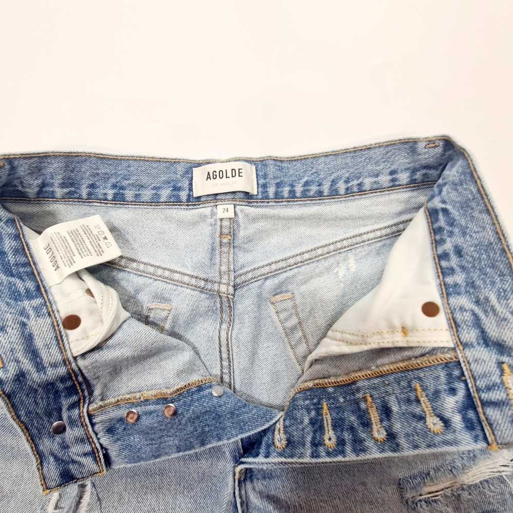 AGOLDE Parker Vintage Cut Off Short in Swapmeet - Picture 5 of 9